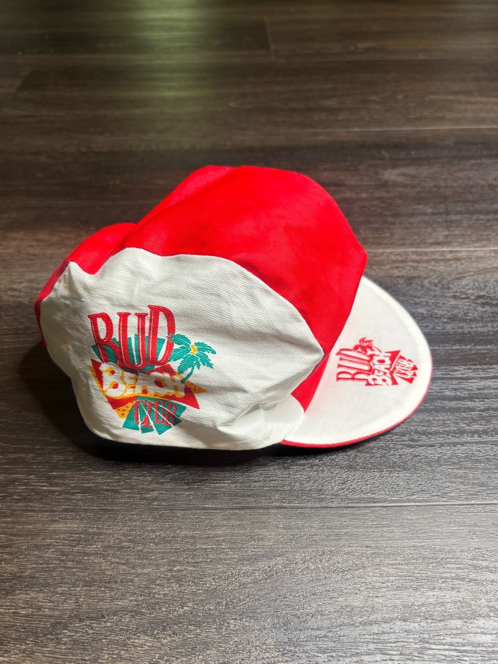 Vintage Bud Beach Club Painters Hat